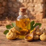 روغن انجیر خوراکی پرس سرد و ارگانیک باغات دیم استهبان برند فیگ‌تین